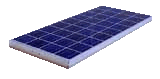 Solar panels convert sunlight to electricity. Click for details.